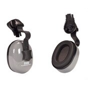 SoundControl SH Cap Model Earmuffs for Full Brim Hat in Gray